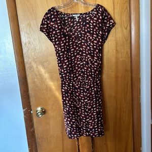 Black and red leopard print